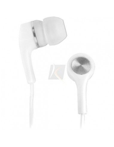 AURICULARES ESTEREO JACK 3,5 MM SETTY IN-EAR INTRAUDITIVOS BLANCOS