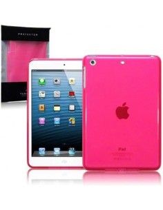 Funda gel TPU iPad Mini / Mini 2 Retina / Mini 3 rosa