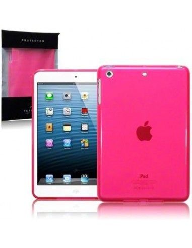 Funda gel TPU iPad Mini / Mini 2 Retina / Mini 3 rosa