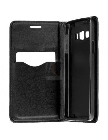 Funda libro soporte TPU iPhone 7 / 8 / SE (2020) negra