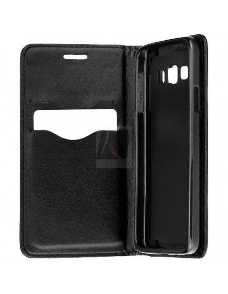 Funda libro soporte TPU iPhone 7 / 8 / SE (2020) negra