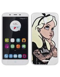 FUNDA TPU DISEÑO ZTE A310 / A462 BAD GIRL