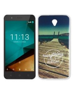 Carcasa TPU Vodafone Smart Prime 7 diseño Beach