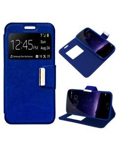 Funda libro soporte TPU Meizu MX6 azul
