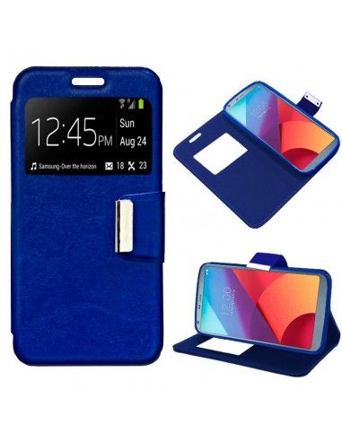 Funda libro soporte TPU LG G6 azul
