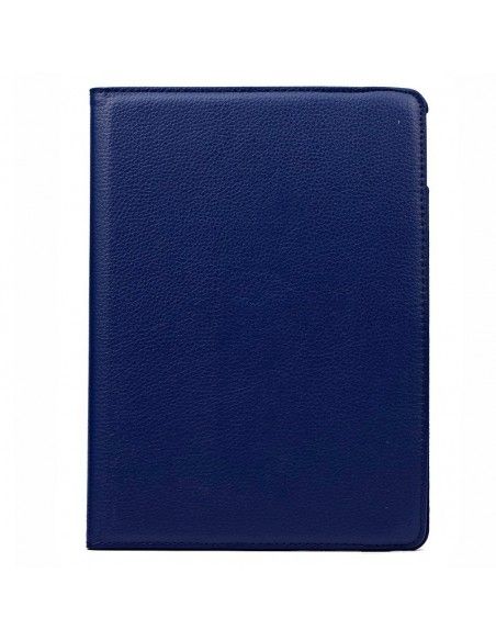 Funda soporte giratorio Apple iPad 9,7" (2017) polipiel azul marino