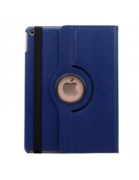 Funda soporte giratorio Apple iPad 9,7" (2017) polipiel azul marino