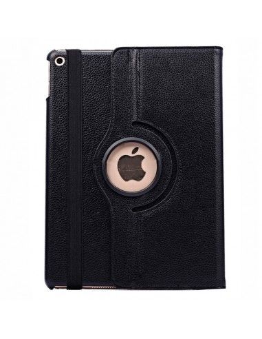 Funda soporte giratorio Apple iPad 9,7" (2017) polipiel negra