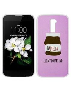 Carcasa TPU LG K7 diseño Chocolate