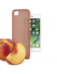 Funda gel TPU aromatizado iPhone 7 / 8 / SE (2020) naranja melocotón
