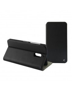 FUNDA LIBRO CARTERA CARCASA NOKIA 6 NEGRA