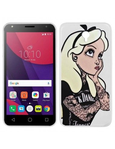 Carcasa TPU Alcatel Pixi 4 (5) 4G / Smart 7 Turbo diseño Bad Girl