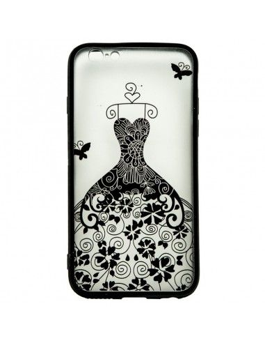 Carcasa TPU iPhone 6 / 6S diseño Vestido