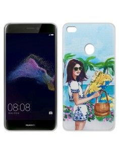 Carcasa TPU Huawei P8 Lite (2017) diseño Travel