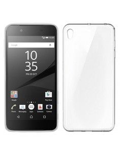 Funda gel TPU fino Sony Xperia Z5 transparente