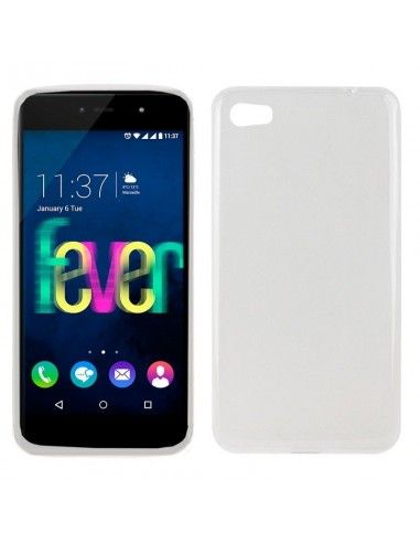 Funda gel TPU Wiko Fever transparente