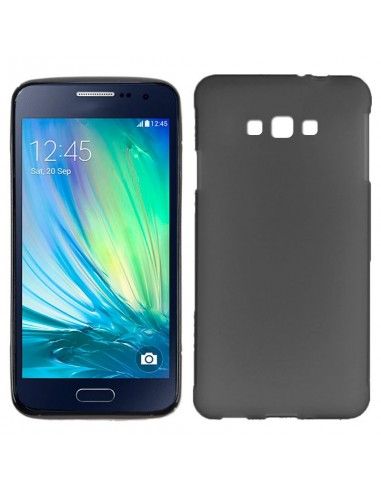 Funda gel TPU fino Samsung A300 Galaxy A3 negra