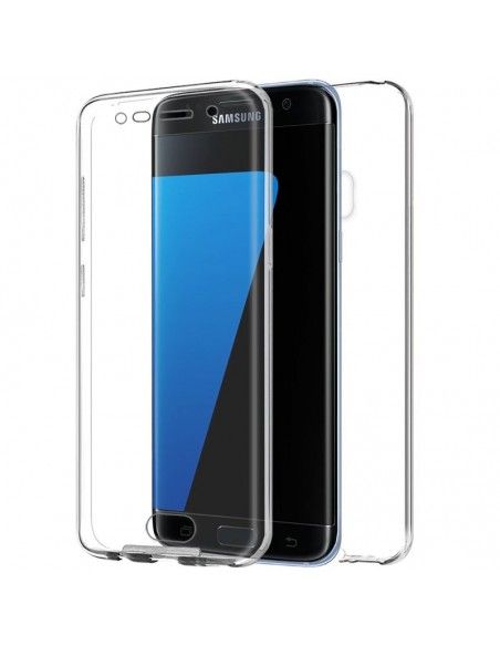 Funda doble TPU endurecido 2 en 1 Samsung Galaxy S7 Edge G935 transparente 360º