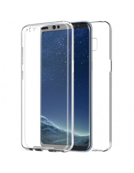Carcasa gel TPU 360º 2 en 1 Samsung Galaxy S8 Plus transparente