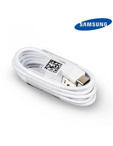 Cable USB original Samsung universal Tipo C blanco bulk (Suelto)