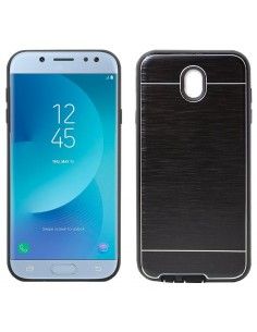 Carcasa aluminio cama TPU Samsung J530 Galaxy J5 (2017) negra