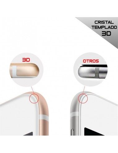 Protector pantalla vidrio templado Meizu M5 (3D negro)