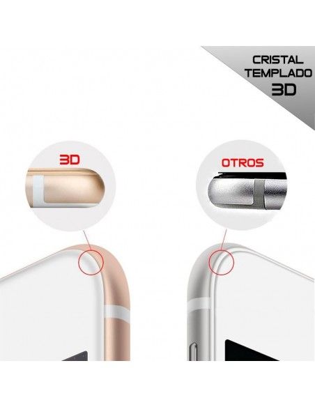 Protector pantalla vidrio templado Meizu M5 (3D negro)