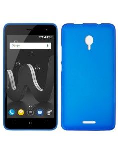 Funda gel TPU mate Wiko Jerry 2 azul