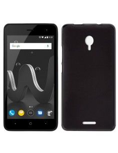 Funda gel TPU mate Wiko Jerry 2 negra
