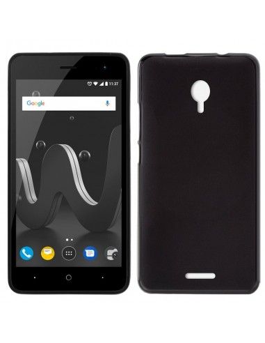 Funda gel TPU mate Wiko Jerry 2 negra
