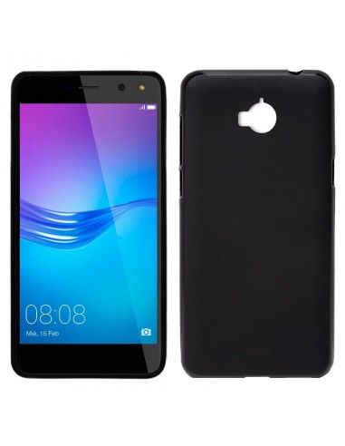 Funda gel TPU Huawei Y5 (2017) / Y6 (2017) negra