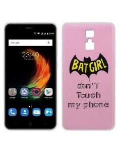 FUNDA TPU DISEÑO ZTE BLADE A610+ PLUS BAT GIRL
