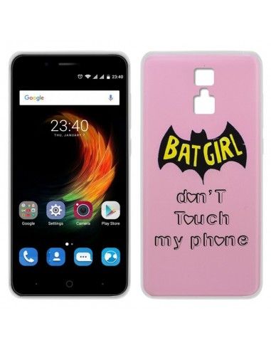 FUNDA TPU DISEÑO ZTE BLADE A610+ PLUS BAT GIRL