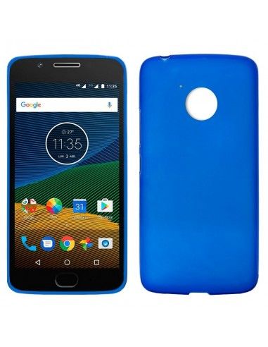 Funda gel TPU mate Motorola Moto G5 (XT1671) azul