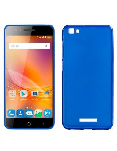 FUNDA TPU MATE ZTE BLADE A610 AZUL