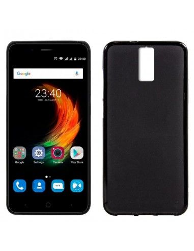 FUNDA TPU MATE ZTE BLADE A610+ PLUS NEGRA