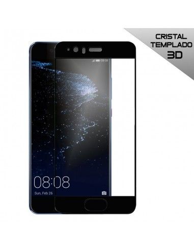 Protector pantalla vidrio templado Huawei P10 Plus negro (3D)