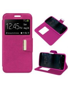 Funda libro soporte TPU Nokia 3 rosa
