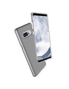 Funda gel TPU fino Samsung N950 Galaxy Note 8 gris humo 2