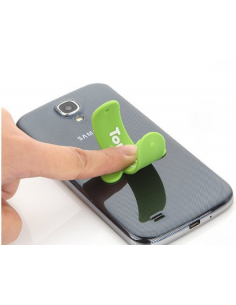 Soporte móvil universal silicona Toutch-U sobremesa blanco 2