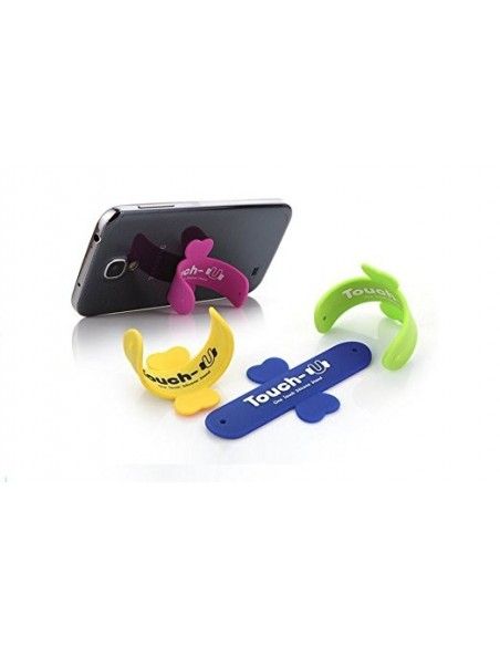 Soporte móvil universal silicona Toutch-U sobremesa blanco