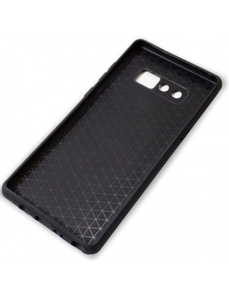 Carcasa aluminio cama TPU Samsung N950 Galaxy Note 8 azul