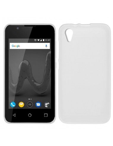 Funda gel TPU mate Wiko Sunny 2 transparente