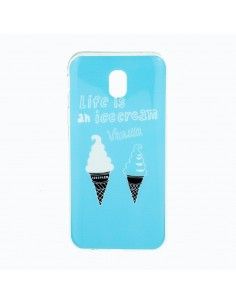 Carcasa TPU Samsung Galaxy J5 (2017) diseño Blue Ice Cream Vanilla