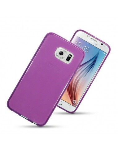 Funda gel TPU Samsung Galaxy S6 (G920) morada