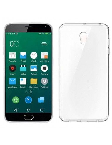 Funda gel TPU fino Meizu M2 Note transparente