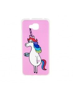 Carcasa TPU BQ Aquaris U2 / U2 Lite diseño Unicornia