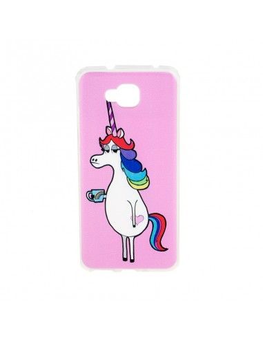 Carcasa TPU BQ Aquaris U2 / U2 Lite diseño Unicornia