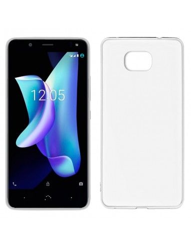 FUNDA TPU BQ AQUARIS U2 / U2 LITE TRANSPARENTE