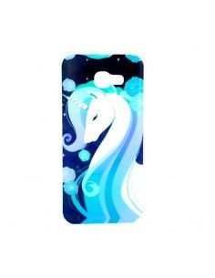 Carcasa TPU Samsung A520 Galaxy A5 (2017) diseño Unicornio azul